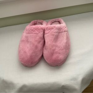 SLIPPERS FAUX FUR IN PINK